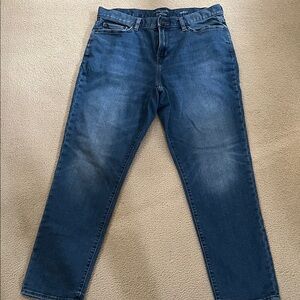 Banana Republic Indigo Straight Jeans